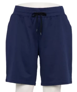 Tek Gear® Short Plus Size French Terry Bermuda Weekend -Tek Gear store 5231498 Navy Romance