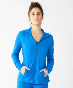 Tek Gear® Women' Jacket Essential Hooded 28 Tek Gear® Women' Jacket Essential Hooded -Tek Gear store 5232469 Beyond Blue