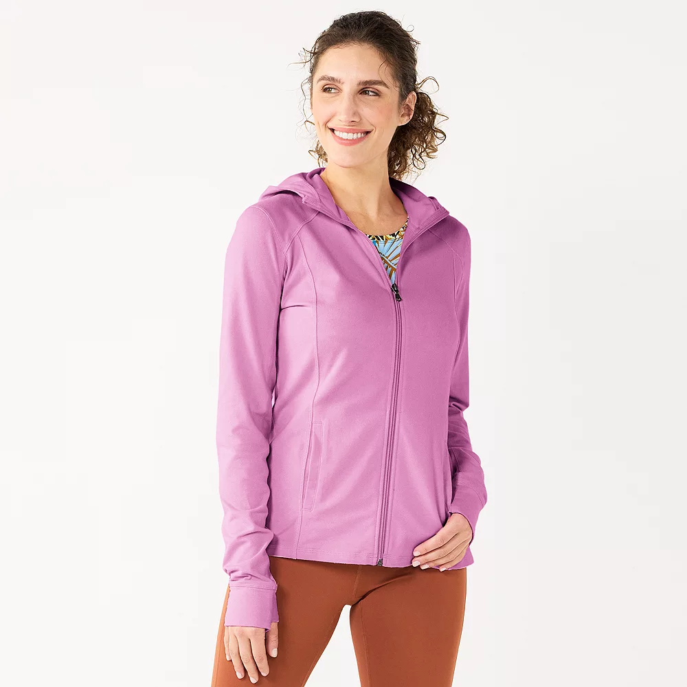 Tek Gear® Women' Jacket Essential Hooded 18 Tek Gear® Women' Jacket Essential Hooded - Image 16
