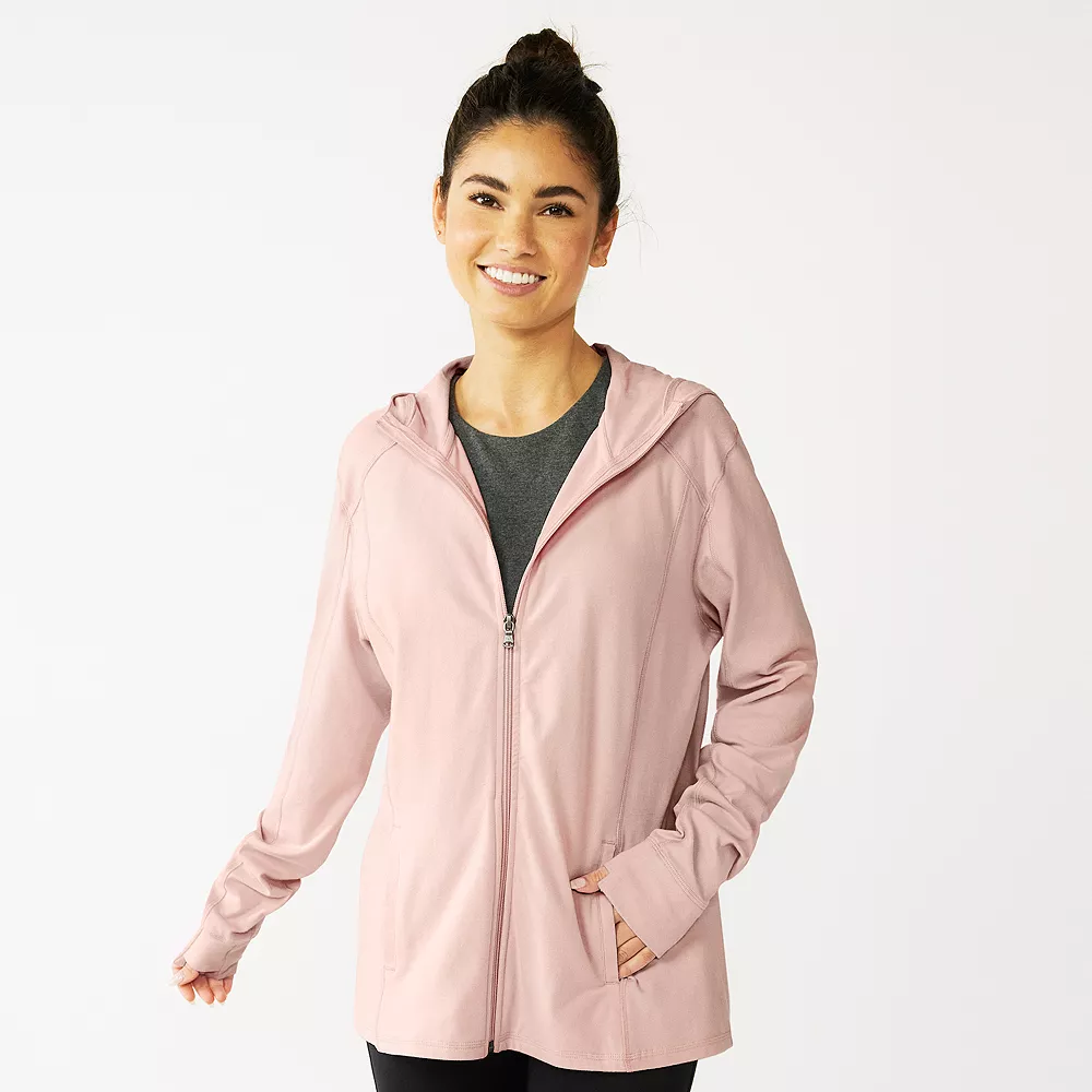 Tek Gear® Women' Jacket Essential Hooded 9 Tek Gear® Women' Jacket Essential Hooded - Image 7