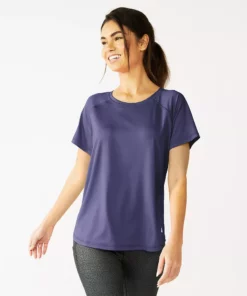 Tek Gear® Women' Tee Core Crewneck 21 Tek Gear® Women' Tee Core Crewneck -Tek Gear store 5232488 Maxwell Purple