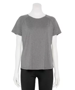 Tek Gear® Women' Tee Core Crewneck 23 Tek Gear® Women' Tee Core Crewneck -Tek Gear store 5232488 Mineral Black Sd