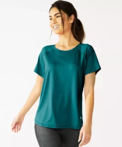 Tek Gear® Women' Tee Core Crewneck 20 Tek Gear® Women' Tee Core Crewneck -Tek Gear store 5232488 Night Life Teal