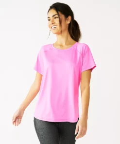 Tek Gear® Women' Tee Core Crewneck 16 Tek Gear® Women' Tee Core Crewneck -Tek Gear store 5232488 Pink Trillion