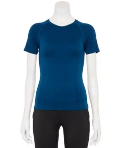 Tek Gear® Women' Tee Seamles Short Sleeve -Tek Gear store 5232491 Blue Crayon