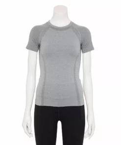 Tek Gear® Women' Tee Seamles Short Sleeve -Tek Gear store 5232491 Smokey Slate