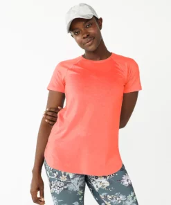 Tek Gear® Women' Tee Tunic High Slit -Tek Gear store 5232496 Melon Energy