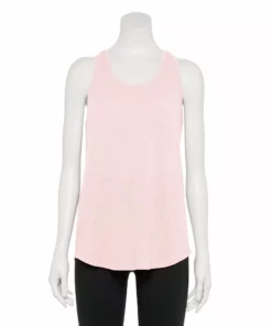 Women's Tek Gear® Racerback Tank -Tek Gear store 5232771 Daydream Purple