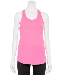 Women's Tek Gear® Racerback Tank -Tek Gear store 5232771 Pink Bloom