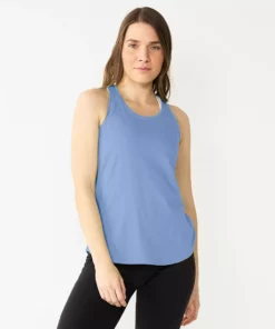 Women's Tek Gear® Racerback Tank -Tek Gear store 5232771 Presley Purple