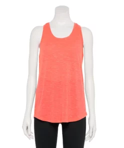 Women's Tek Gear® Racerback Tank -Tek Gear store 5232771 Wild Flamingo