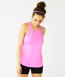 Tek Gear® Women' Performance Core Tank -Tek Gear store 5233437 Pink Trillion