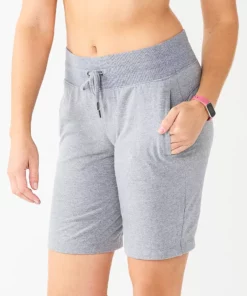 Tek Gear® Women' Short Essential Bermuda -Tek Gear store 5234540 Heather