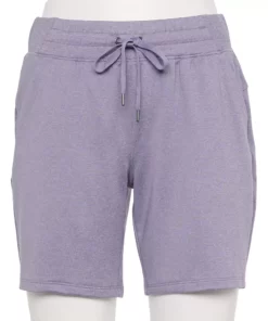 Tek Gear® Women' Short Weekend French Terry Bermuda 14 Tek Gear® Women' Short Weekend French Terry Bermuda -Tek Gear store 5234596 Grape Yard