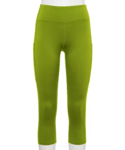 Tek Gear® Women' Legging Core High-Waisted Capri -Tek Gear store 5234821 Encore Olive