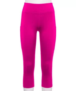 Tek Gear® Women' Legging Core High-Waisted Capri -Tek Gear store 5234821 Fuchsia
