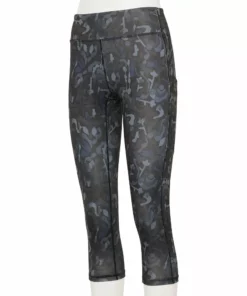 Tek Gear® Women' Legging Core High-Waisted Capri -Tek Gear store 5234821 Slate Shapes