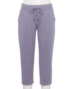 Tek Gear® Women' Capri Terry French Weekend -Tek Gear store 5235143 Grape Yard