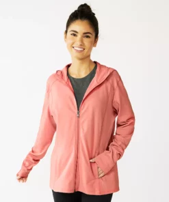 Tek Gear® Jacket Essential Hooded 12 Tek Gear® Jacket Essential Hooded -Tek Gear store 5240664 Island Melon