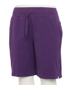 Tek Gear® Short Plus Size Essential Bermuda 17 Tek Gear® Short Plus Size Essential Bermuda -Tek Gear store 5242807 Grape Grenache