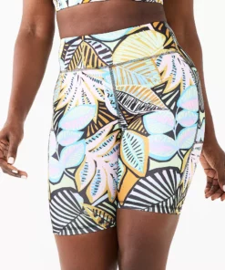 Tek Gear® Women' Short Core 9-In. Bike High-Waisted -Tek Gear store 5259015 Mint Tropical