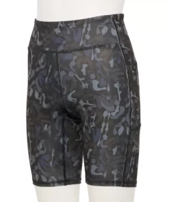 Tek Gear® Women' Short Core 9-In. Bike High-Waisted -Tek Gear store 5259015 Slate Shapes