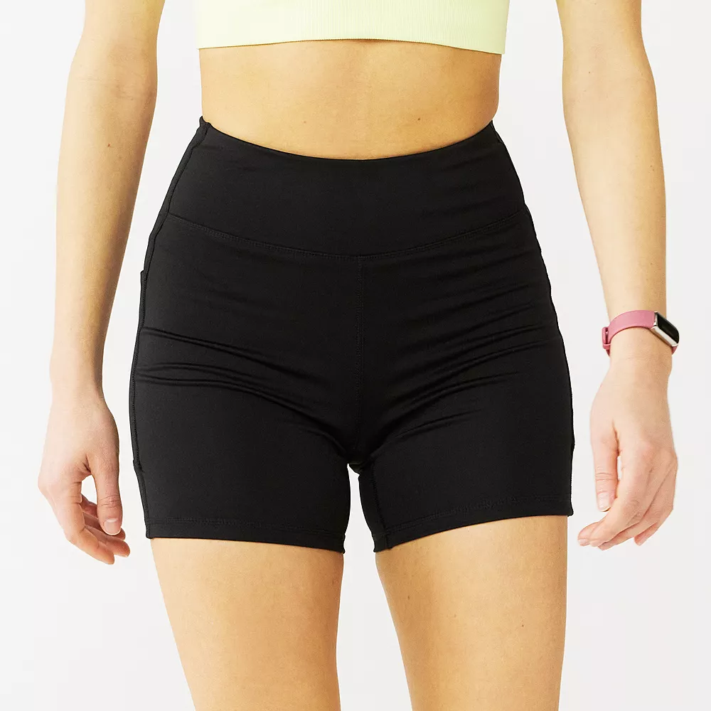 Tek Gear® Women' Short Core 5-In. Bike High-Waisted 3 Tek Gear® Women' Short Core 5-In. Bike High-Waisted