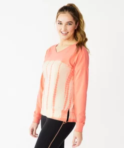 Tek Gear® Women' Sweatshirt French Terry 16 Tek Gear® Women' Sweatshirt French Terry -Tek Gear store 5260067 Wild Flamingo