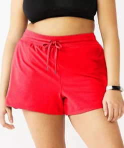 Tek Gear® Short Plus Size Drawstring Essential -Tek Gear store 5280466 Heartless