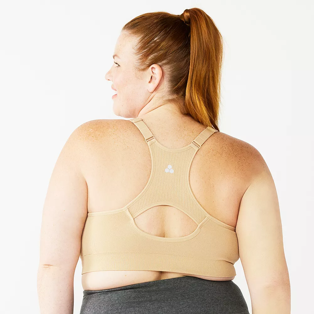 Tek Gear® Bra Plus Size Low-Impact Sport Seamles 10 Tek Gear® Bra Plus Size Low-Impact Sport Seamles - Image 8