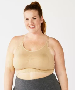 Tek Gear® Bra Plus Size Low-Impact Sport Seamles 12 Tek Gear® Bra Plus Size Low-Impact Sport Seamles -Tek Gear store 5282906 Mini Latte