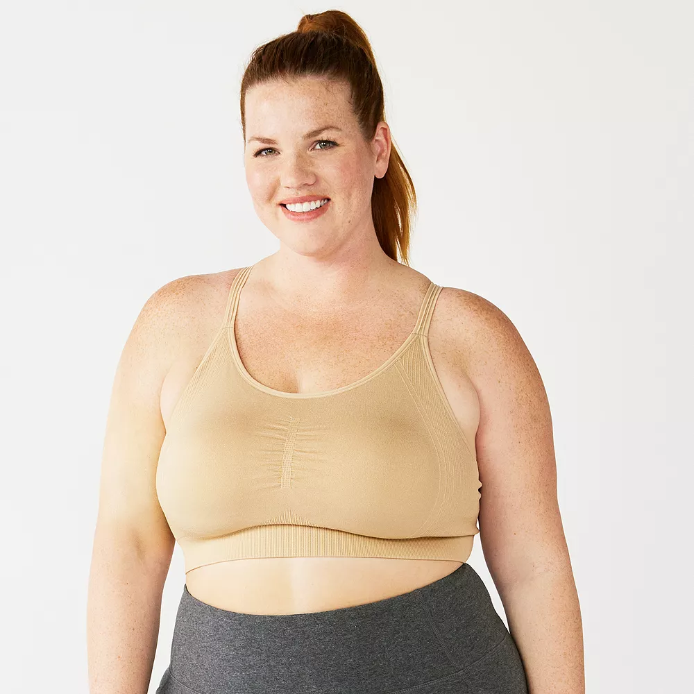 Tek Gear® Bra Plus Size Low-Impact Sport Seamles 5 Tek Gear® Bra Plus Size Low-Impact Sport Seamles - Image 3