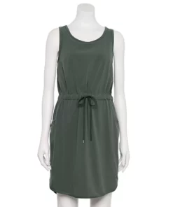 Tek Gear® Women' Dres Woven Cinch-Waist