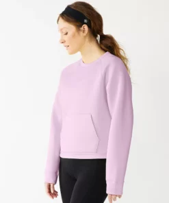 Tek Gear® Women' Popover Top Run -Tek Gear store 5481783 Daydream Purple