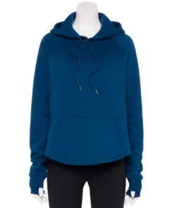 Tek Gear® Women' Hoodie Fleece Ultrasoft 24 Tek Gear® Women' Hoodie Fleece Ultrasoft -Tek Gear store 5522495 Blue Crayon