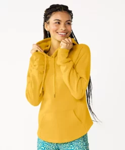 Tek Gear® Women' Hoodie Fleece Ultrasoft 25 Tek Gear® Women' Hoodie Fleece Ultrasoft -Tek Gear store 5522495 Brassy Gold