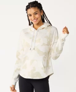 Tek Gear® Women' Hoodie Fleece Ultrasoft 33 Tek Gear® Women' Hoodie Fleece Ultrasoft -Tek Gear store 5522495 White Camo