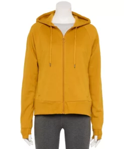 Tek Gear® Women' Jacket Fleece Ultrasoft -Tek Gear store 5523198 Brassy Gold