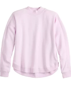 Tek Gear® Women' Sweatshirt Fleece Ultrasoft Mockneck 23 Tek Gear® Women' Sweatshirt Fleece Ultrasoft Mockneck -Tek Gear store 5523249 ALT2