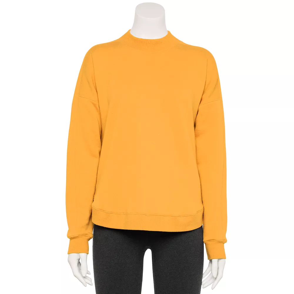 Tek Gear® Women' Sweatshirt Fleece Ultrasoft Mockneck 4 Tek Gear® Women' Sweatshirt Fleece Ultrasoft Mockneck - Image 2