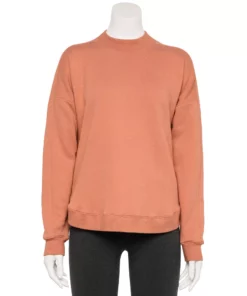 Tek Gear® Women' Sweatshirt Fleece Ultrasoft Mockneck 21 Tek Gear® Women' Sweatshirt Fleece Ultrasoft Mockneck -Tek Gear store 5523249 Cinnamon Coffee