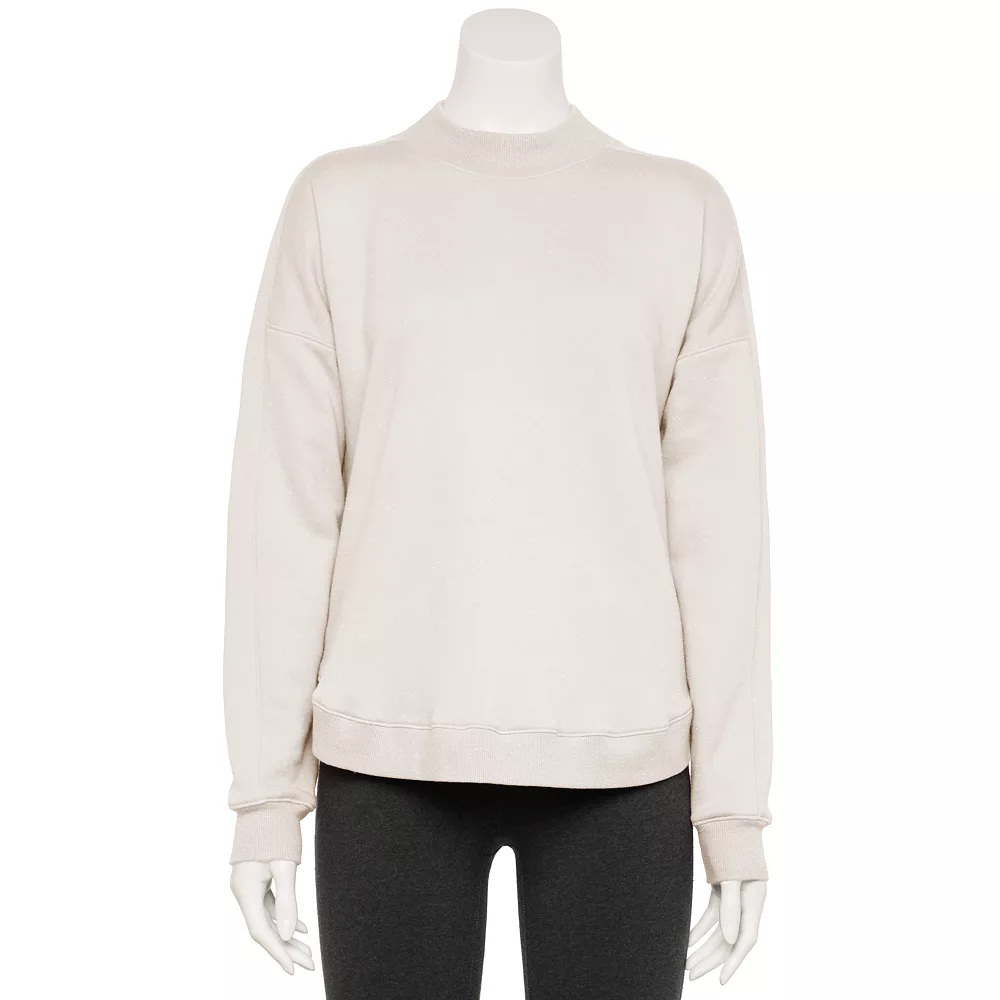 Tek Gear® Women' Sweatshirt Fleece Ultrasoft Mockneck 10 Tek Gear® Women' Sweatshirt Fleece Ultrasoft Mockneck - Image 8