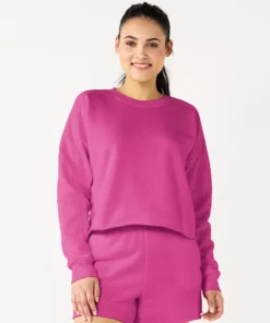 Tek Gear® Women' Short Ultrasoft Raw-Hem -Tek Gear store 5523332 Fantasy Berry