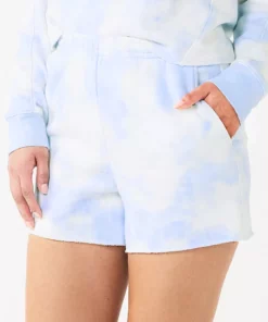 Tek Gear® Women' Short Ultrasoft Raw-Hem -Tek Gear store 5523332 Purple Dye Effect