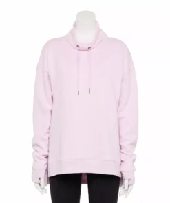 Tek Gear® Tunic Fleece Petite Ultrasoft Cowlneck -Tek Gear store 5525191 Adoring Lilac