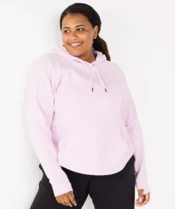 Tek Gear® Hoodie Fleece Plus Size Ultrasoft 23 Tek Gear® Hoodie Fleece Plus Size Ultrasoft -Tek Gear store 5527170 Adoring Lilac