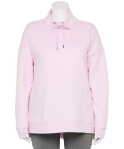 Tek Gear® Tunic Fleece Plus Size Ultrasoft Cowlneck 17 Tek Gear® Tunic Fleece Plus Size Ultrasoft Cowlneck -Tek Gear store 5527206 Adoring Lilac