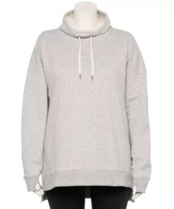 Tek Gear® Tunic Fleece Plus Size Ultrasoft Cowlneck 13 Tek Gear® Tunic Fleece Plus Size Ultrasoft Cowlneck -Tek Gear store 5527206 Metro Heather