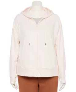 Tek Gear® Jacket Fleece Plus Size Ultrasoft