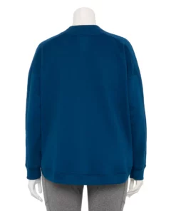 Tek Gear® Sweatshirt Fleece Plus Size Ultrasoft Mockneck -Tek Gear store 5540359 ALT